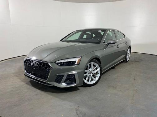 Chronos Gray Metallic 2024 Audi A5 Sportback 45 S Line Premium Plus