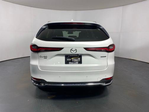 Rhodium White Premium 2024 Mazda CX-90 3.3 Turbo Premium