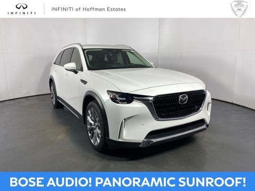 Rhodium White Premium 2024 Mazda CX-90 3.3 Turbo Premium