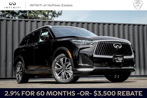 Mineral Black 2027 INFINITI QX60 LUXE AWD