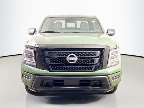 Tactical Green Metallic 2024 Nissan Titan SV