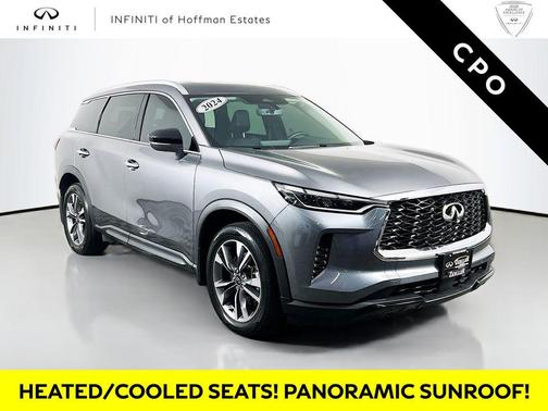 Graphite Shadow 2024 INFINITI QX60 Luxe
