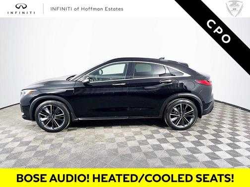 Black Obsidian 2025 INFINITI QX55 ESSENTIAL