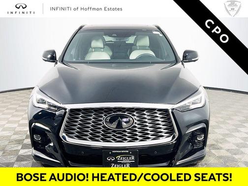 Black Obsidian 2025 INFINITI QX55 ESSENTIAL