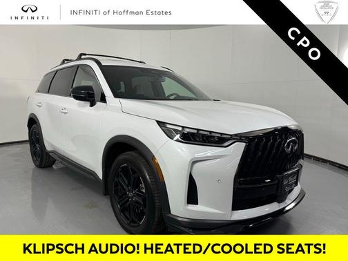 Radiant White 2026 INFINITI QX60 SPORT AWD