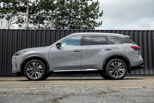 Harbor Gray 2026 INFINITI QX60 LUXE AWD
