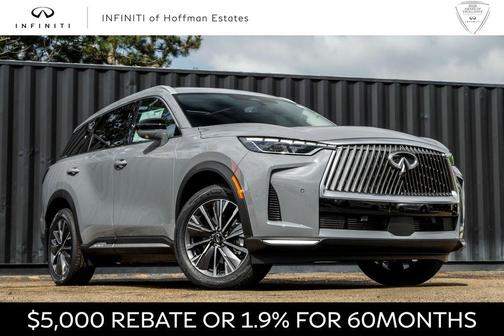 Harbor Gray 2026 INFINITI QX60 LUXE AWD