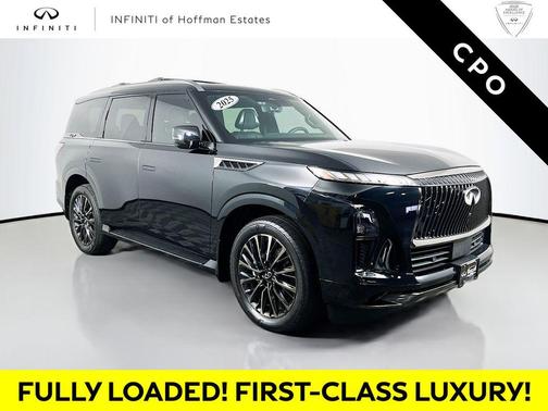 Mineral Black 2025 INFINITI QX80 AUTOGRAPH AWD