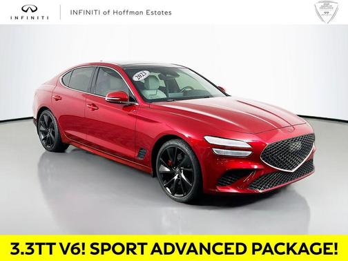 Havana Red 2023 Genesis G70 3.3T AWD