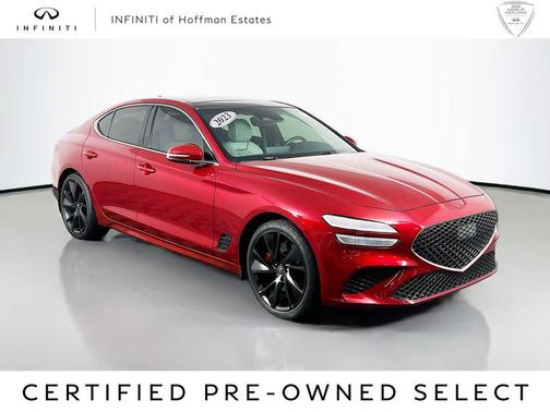 Havana Red 2023 Genesis G70 3.3T AWD