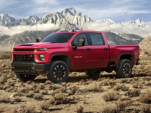 Red Hot 2022 Chevrolet Silverado 2500 Custom