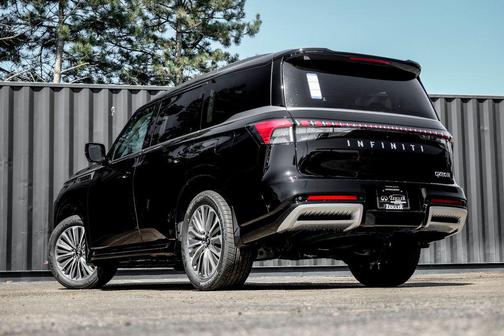 Black Obsidian 2026 INFINITI QX80 Luxe