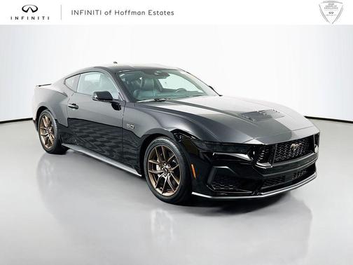 Shadow Black 2025 Ford Mustang GT Premium