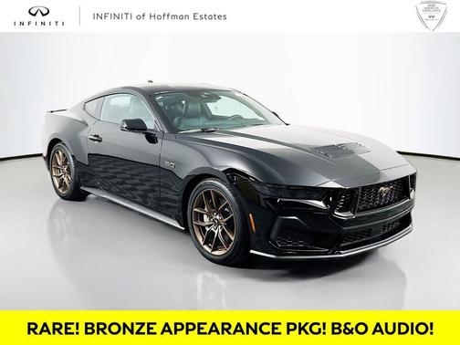 Shadow Black 2025 Ford Mustang GT Premium