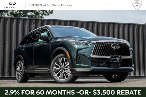 Deep Emerald 2027 INFINITI QX60 LUXE AWD