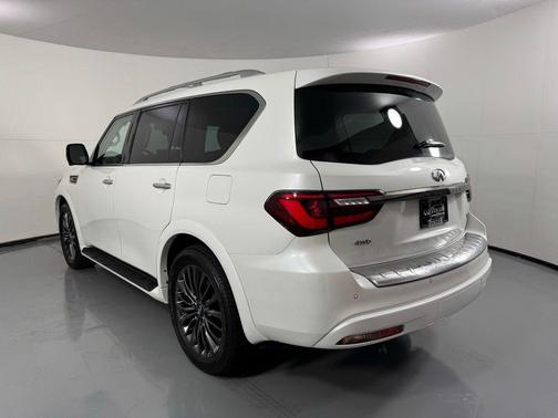 Moonstone White 2023 INFINITI QX80 PREMIUM SELECT AWD