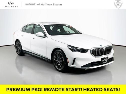 Alpine White 2026 BMW 530 xDrive