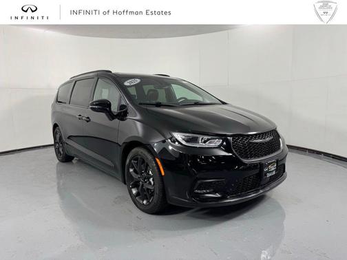 Diamond Black Crystal Pearlcoat 2025 Chrysler Pacifica Limited