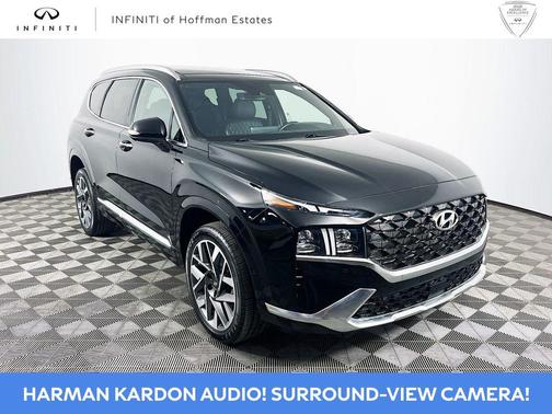 Twilight Black 2022 Hyundai SANTA FE Calligraphy