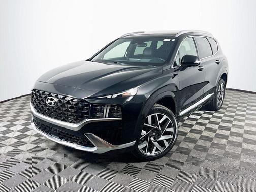 Twilight Black 2022 Hyundai SANTA FE Calligraphy