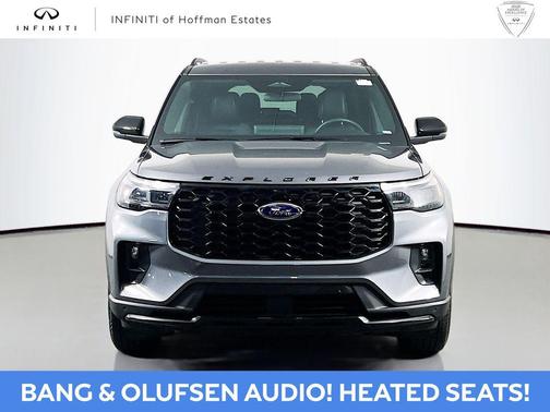 Carbonized Gray Metallic 2025 Ford Explorer ST-Line