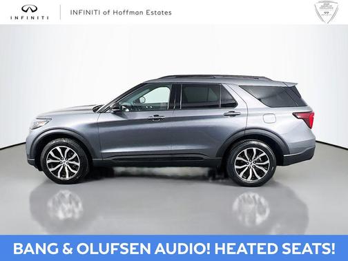 Carbonized Gray Metallic 2025 Ford Explorer ST-Line