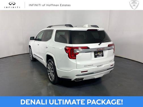 Summit White 2023 GMC Acadia Denali