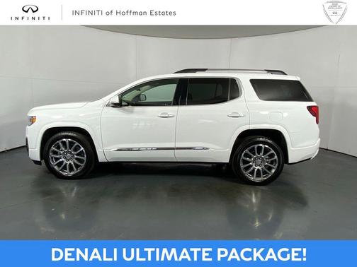 Summit White 2023 GMC Acadia Denali