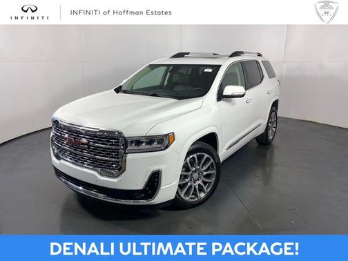 Summit White 2023 GMC Acadia Denali