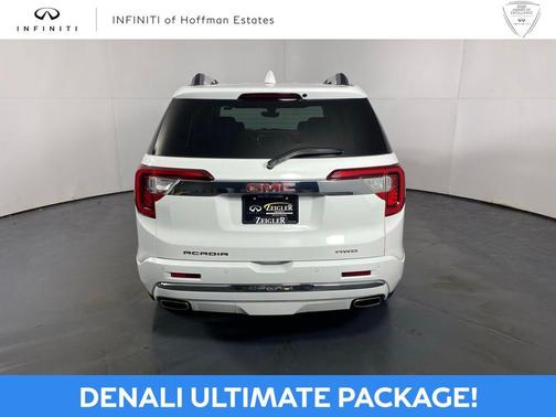 Summit White 2023 GMC Acadia Denali