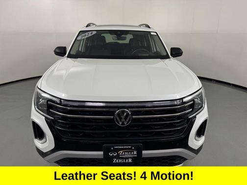 Opal White 2024 Volkswagen Atlas 2.0T SEL