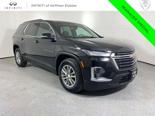 Mosaic Black Metallic 2023 Chevrolet Traverse LT Leather