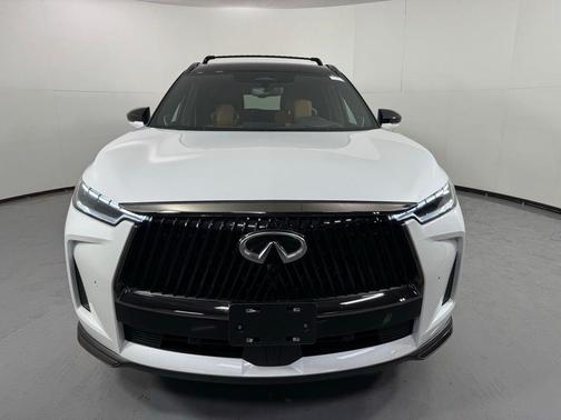 Radiant White/Black Obsidian 2026 INFINITI QX60 AUTOGRAPH