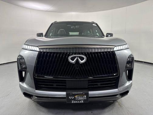 Dynamic Metal/Black Obsidian 2025 INFINITI QX80 AUTOGRAPH AWD