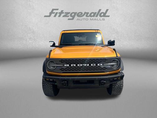 Cyber Orange Metallic Tricoat 2021 Ford Bronco Badlands
