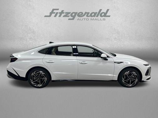 Serenity White 2026 Hyundai SONATA SEL
