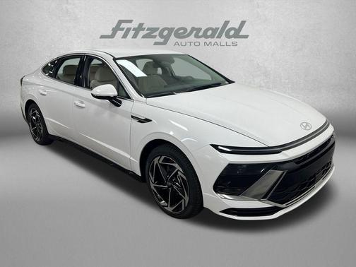 Serenity White 2026 Hyundai SONATA SEL