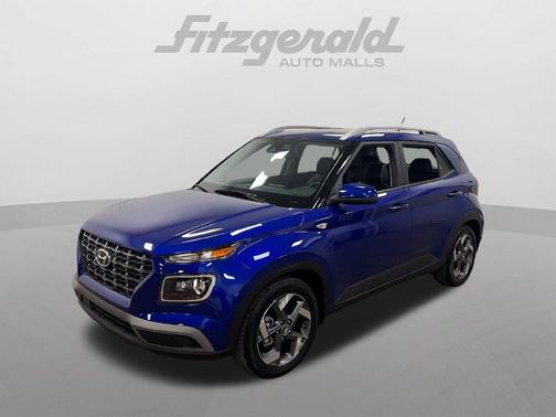 Intense Blue 2025 Hyundai VENUE Limited