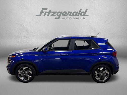 Intense Blue 2025 Hyundai VENUE Limited