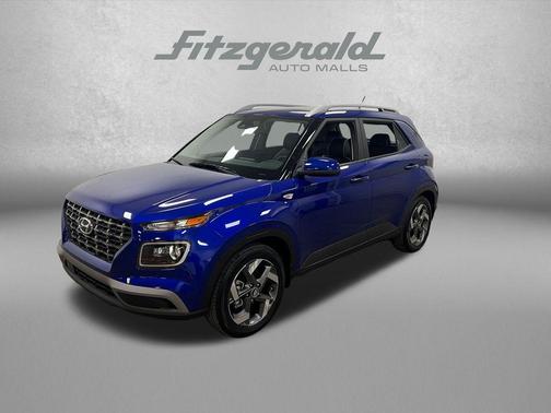 Intense Blue 2025 Hyundai VENUE Limited
