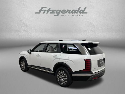 Creamy White Pearl 2026 Hyundai Palisade Hybrid Blue SEL 8P
