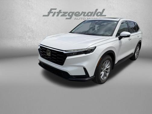 Platinum White Pearl 2025 Honda CR-V EX-L 2WD