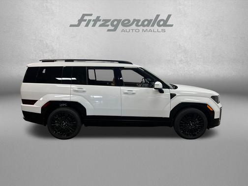 Serenity White 2027 Hyundai SANTA FE HEV Calligraphy