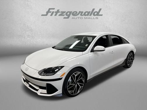 Serenity White 2023 Hyundai IONIQ 6 SEL