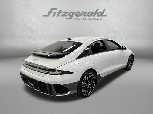 Serenity White 2023 Hyundai IONIQ 6 SEL