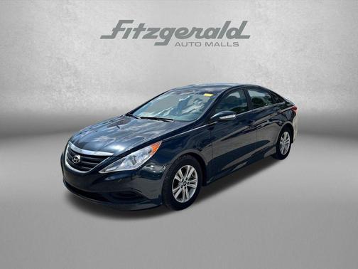 Pacific Blue Pearl 2014 Hyundai SONATA GLS