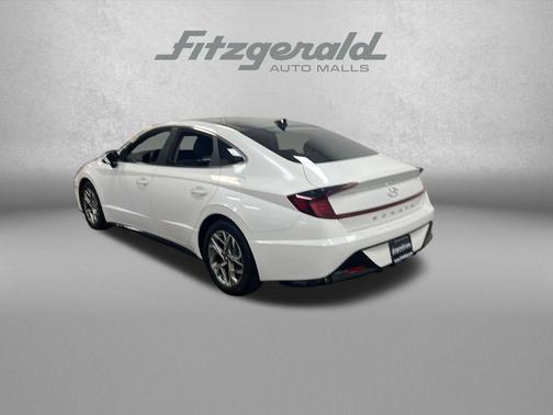Quartz White 2021 Hyundai SONATA SEL
