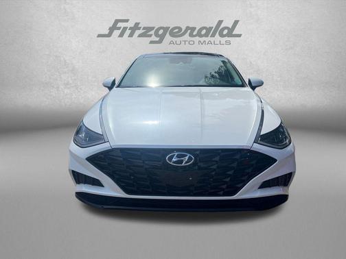 Quartz White 2021 Hyundai SONATA SEL