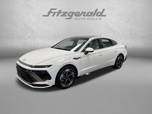 Serenity White 2025 Hyundai SONATA SEL