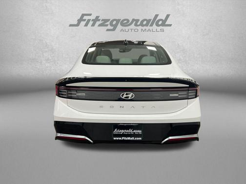 Serenity White 2025 Hyundai SONATA SEL